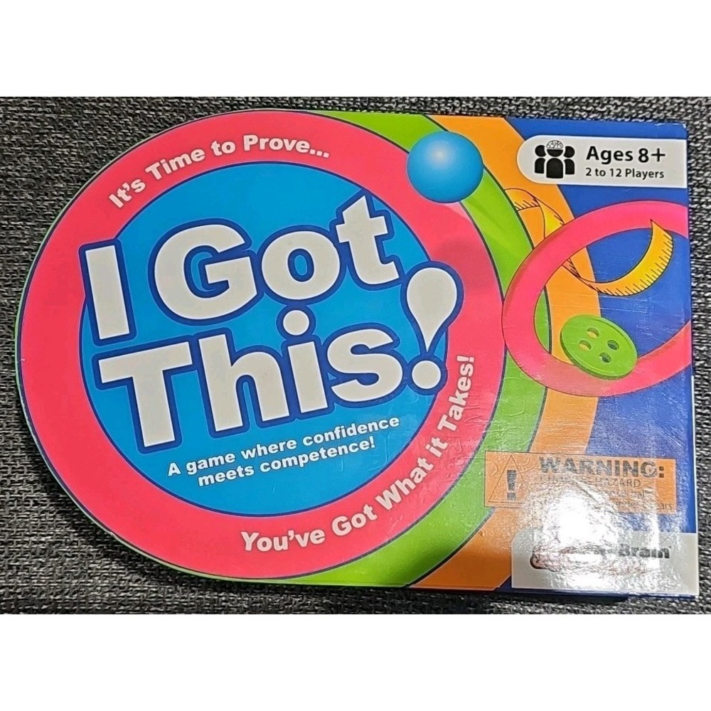 Fat Brain Toys Boardgame I Got‎ This! Box EX/NM